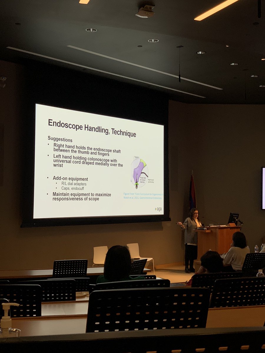 Is there a right endoscope handling technique? 🤔 There’s a lot of suggestions, but in the end it’s a personal approach. #WomenInGI