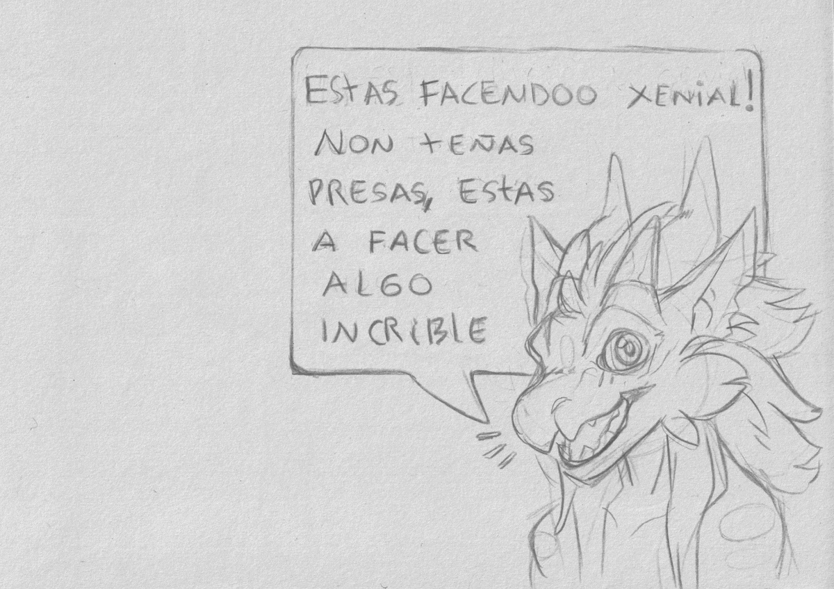 The first sketchbook from the project is going to get worked on. Over the year, there will be exclusive posts only for patrons on the Human Stowaway tier and above, with sketches and notes on the project.   
patreon.com/xelan