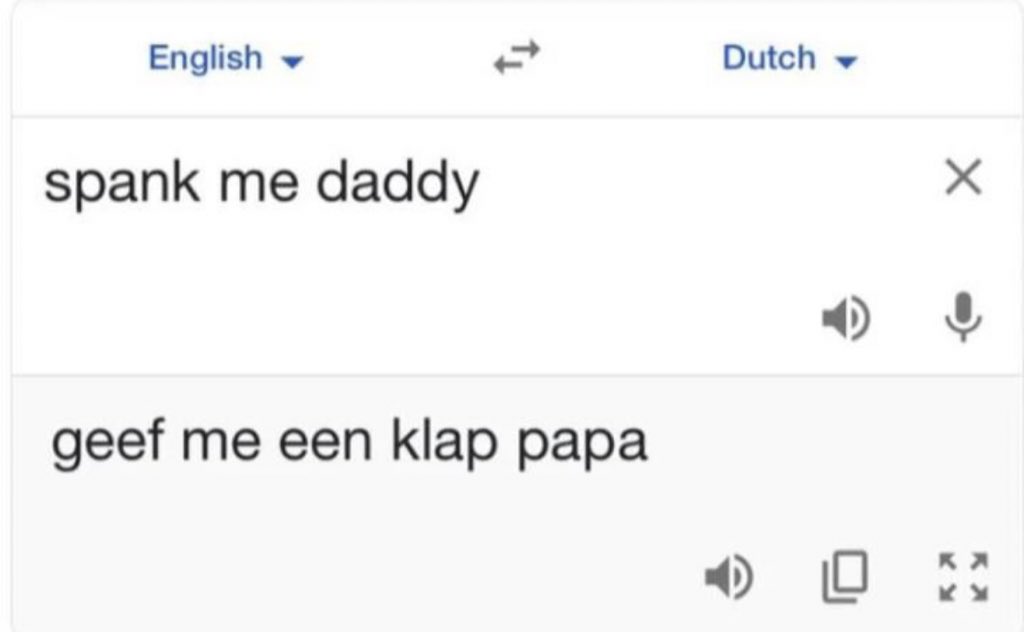 Dutch is not a serious language