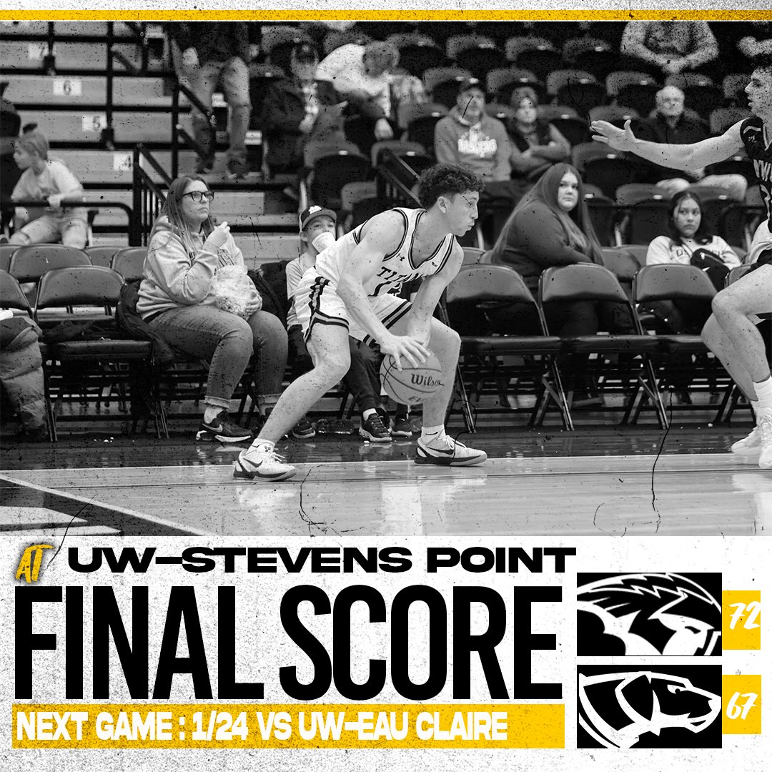 .<a href="/UWOMBB/">UW-Oshkosh Men's Basketball</a> beats UW-Stevens Point for its first conference win of the year🏀

Jay Dalton: 16 points (2-3 3PT, 8-10 FT)🔒
Will Mahoney: 15 points (5-9 FG, 5-5 FT)⚡️
Michael Metcalf-Grassman &amp; Tristan Johanknecht: 11 points‼️

#GoldStandard