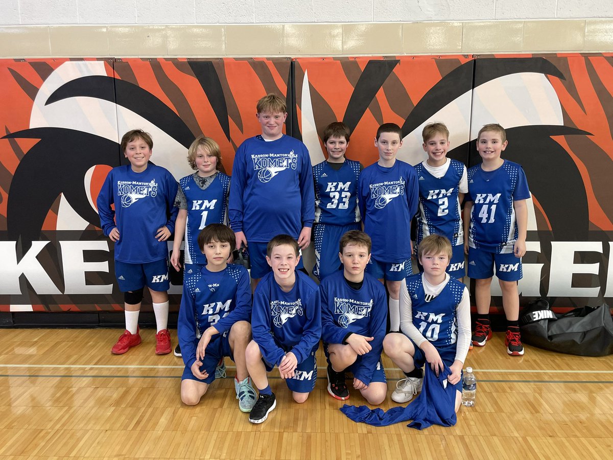 The <a href="/KMYouthHoops/">KM Youth Basketball</a> 5th grade boys white team took home the consolation title Saturday in Lake City. The KoMets beat Zumbrota-Mazeppa and Byron to claim 5th place. Jordy Linbo scored 26 points on the day to lead KM. <a href="/KoMetsBBHoops/">KoMets Boys Basketball</a>