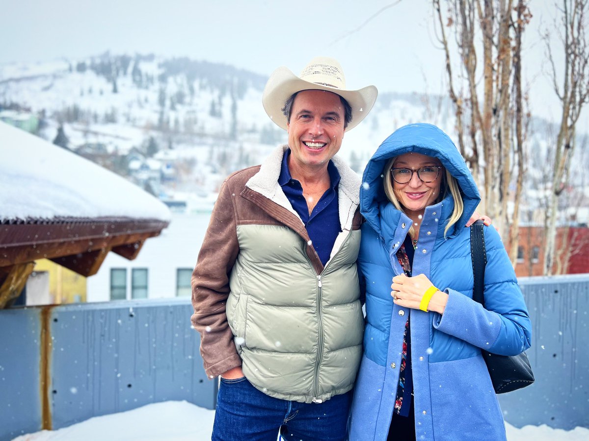 Christiana and I are honored to be @SundanceFest speaking together at the “Food &amp; Enivronment” event hosted by @FoodTank.  We are proud to support incredible film producers for <a href="/farmlinkproject/">The Farmlink Project</a> “Abundance” and <a href="/commongrounddoc/">Common Ground (Movie)</a>  

w/<a href="/christianamusk/">Christiana Musk</a>  #SundanceFilmFestival