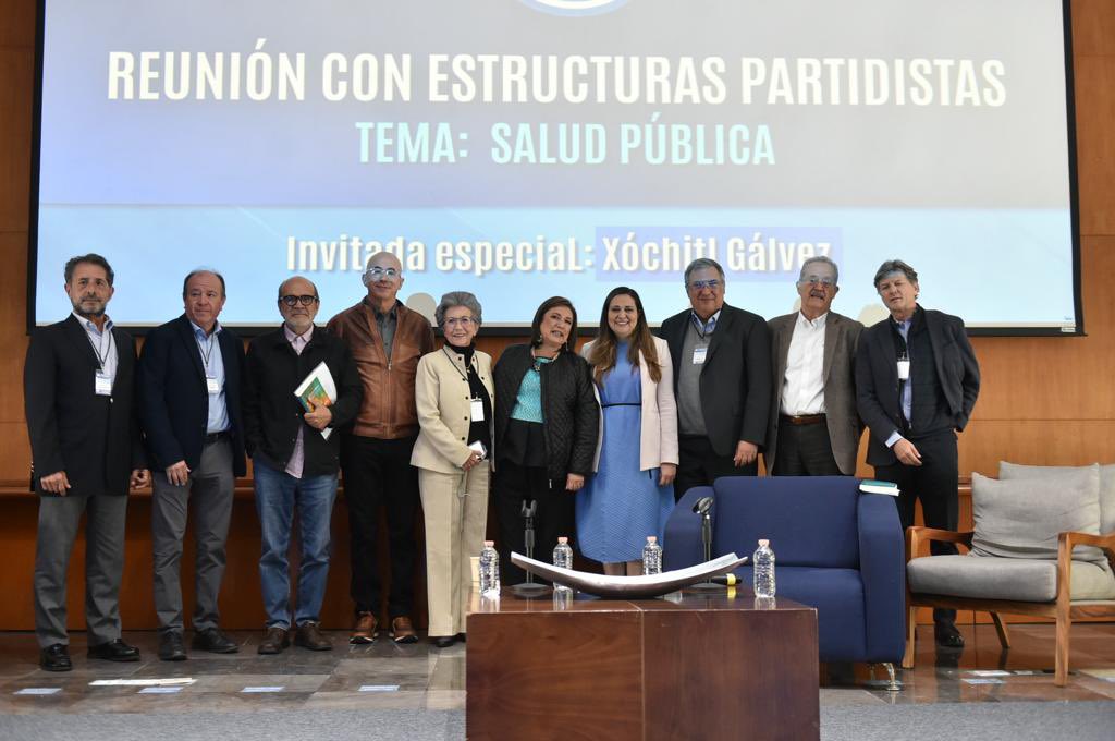 Un excelente diálogo con <a href="/XochitlGalvez/">Xóchitl Gálvez Ruiz</a> y <a href="/ectorjaime/">Dr. Éctor Jaime</a> sobre las oportunidades para mejorar la atención a la salud de los mexicanos desde el sector privado.