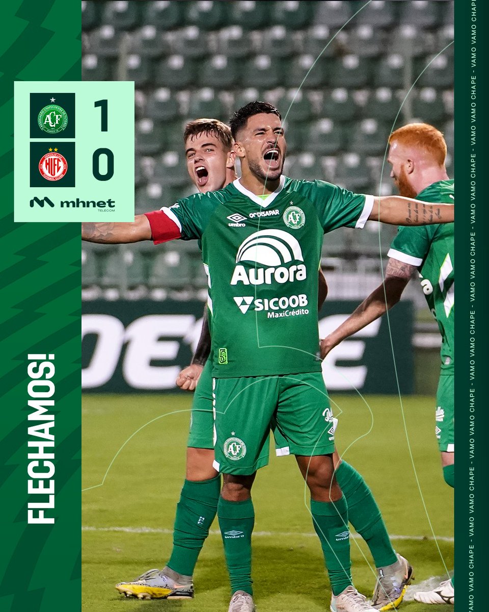 FLEEECHAAMOSSS! Com gol de Marcinho, a Chapecoense supera o Hercílio Luz na Arena Condá e estreia a temporada 2024 com vitória frente a sua torcida! 💪💚⚽ #VamosChape