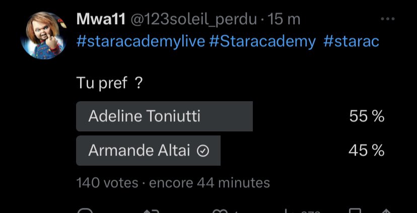 Jdiscquejpense4's tweet photo. C’est pour me tuer ça 🤣
#Staracademylelive #Staracademy https://t.co/sR5Yyyrljm