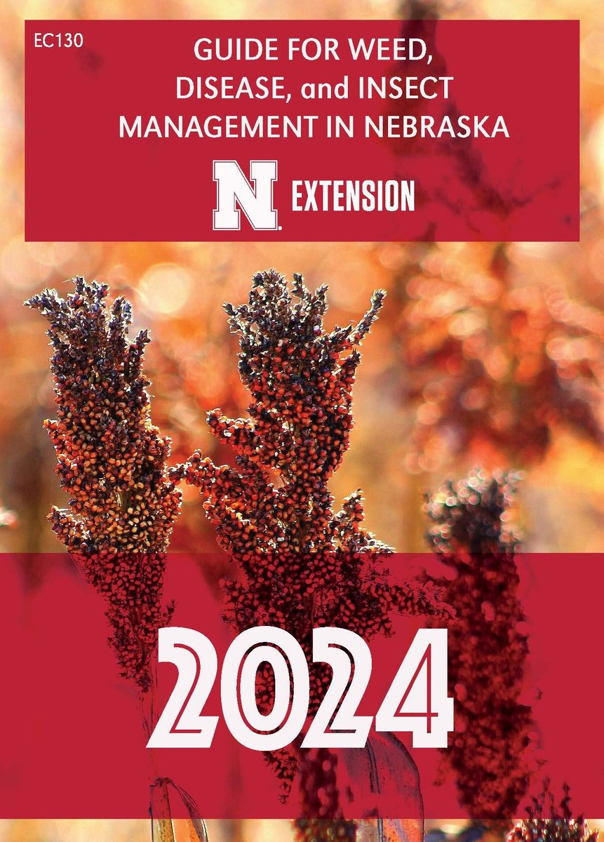 Amit Jhala (@amitunl) on Twitter photo 2024 Guide for Weed, Disease, and Insect Management in Nebraska is available to purchase ($25) at marketplace.unl.edu/extension/ec13… A PDF is also available.
<a href="/UNL_CropWatch/">Nebraska CropWatch</a>
<a href="/MarthaMamo3/">Dr. Martha Mamo</a>
<a href="/unlagrohort/">Nebraska Agronomy and Horticulture</a>
<a href="/UNLExtension/">Nebraska Extension</a>
<a href="/ChasStoltenow/">Charlie Stoltenow</a>
<a href="/jenreesources/">Jenny (Rees) Brhel</a>
<a href="/BobWrightUNL/">Robert Wright</a>
<a href="/justinmcmechan/">Justin McMechan</a>
<a href="/tjcksn/">Tamra Jackson-Ziems</a>
<a href="/UNL_IANR/">Institute of Agriculture and Natural Resources</a> 2024 Guide for Weed, Disease, and Insect Management in Nebraska is available to purchase ($25) at marketplace.unl.edu/extension/ec13… A PDF is also available.
<a href="/UNL_CropWatch/">Nebraska CropWatch</a>
<a href="/MarthaMamo3/">Dr. Martha Mamo</a>
<a href="/unlagrohort/">Nebraska Agronomy and Horticulture</a>
<a href="/UNLExtension/">Nebraska Extension</a>
<a href="/ChasStoltenow/">Charlie Stoltenow</a>
<a href="/jenreesources/">Jenny (Rees) Brhel</a>
<a href="/BobWrightUNL/">Robert Wright</a>
<a href="/justinmcmechan/">Justin McMechan</a>
<a href="/tjcksn/">Tamra Jackson-Ziems</a>
<a href="/UNL_IANR/">Institute of Agriculture and Natural Resources</a>