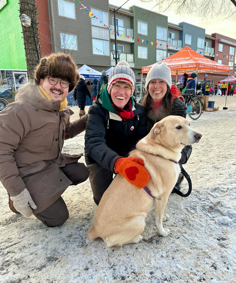 One of the best times of the year, it’s @DeepFreeze_Fest! ❤️‍🔥 It’s on all weekend long in our Alberta Avenue neighbourhood. And it’s free! Music, art, ice sculptures, treats, so much more, all thanks to @artsontheave and the amazing artists and volunteers who make it possible! 🙏