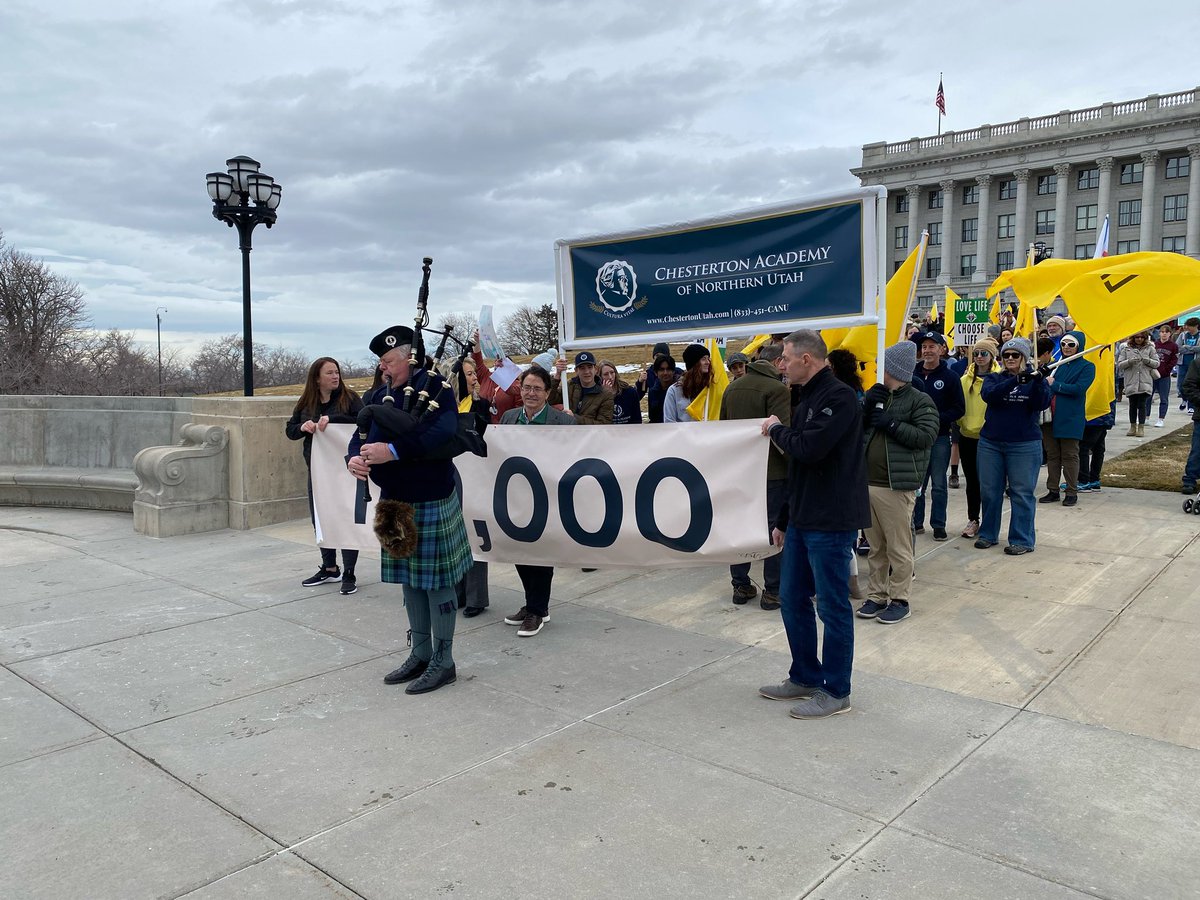 KennedyForUtah's tweet image. Today, I had the privilege of participating and helping sponsor the March For Life Utah again this year. I am pro-life and will always stand up to defend and protect life. #MarchForLife #WhyWeMarch #prolifegeneration #utpol