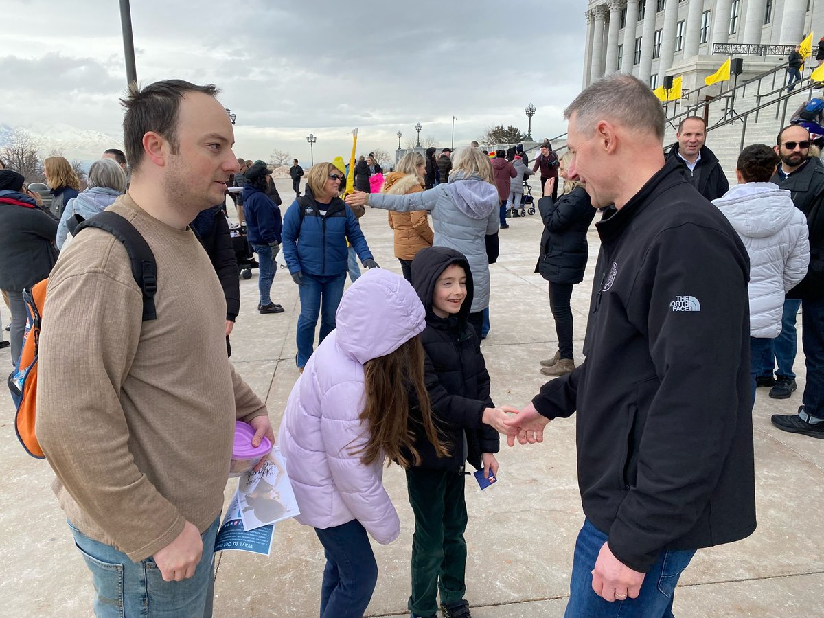 KennedyForUtah's tweet image. Today, I had the privilege of participating and helping sponsor the March For Life Utah again this year. I am pro-life and will always stand up to defend and protect life. #MarchForLife #WhyWeMarch #prolifegeneration #utpol