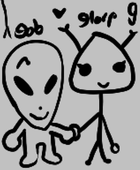 I NEED GOB AND GLROP TO BE DRAWN AS MUCH AS POSSIBLE