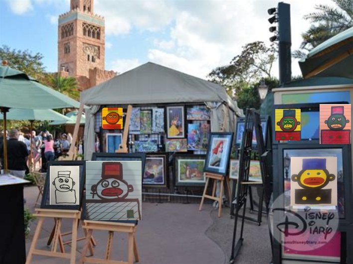 Well well well. It seems a Disney Patron recognized some of the art being sold at Epcot today. 

Where have you seen bitcoinprimates? 

#onlythebeginning
#takingovertheworld
#sendmates