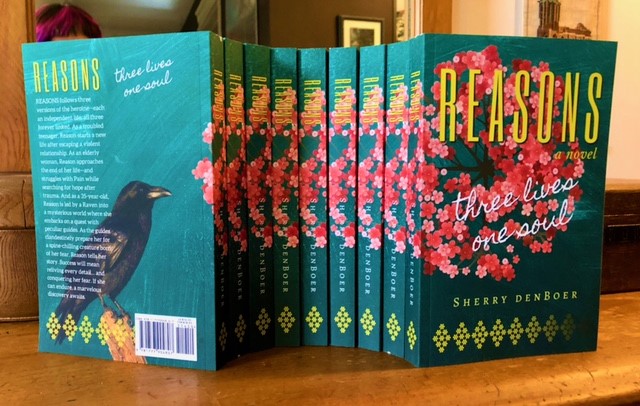 REASONS, three lives one soul follows  three versions of the heroine—each an independent life, unaware of the  other’s existence—yet all three are forever linked.

amazon.com/dp/1777904803