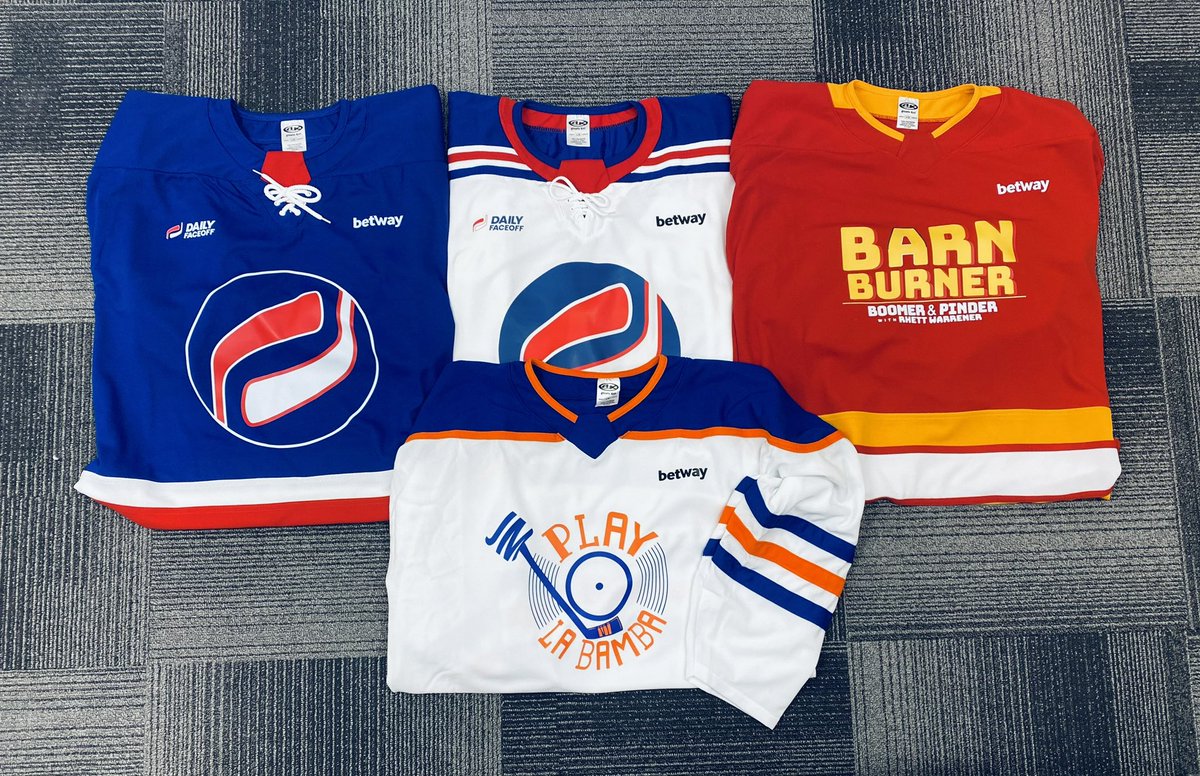 Looking good guys! They look better in the rink than on the hangers.