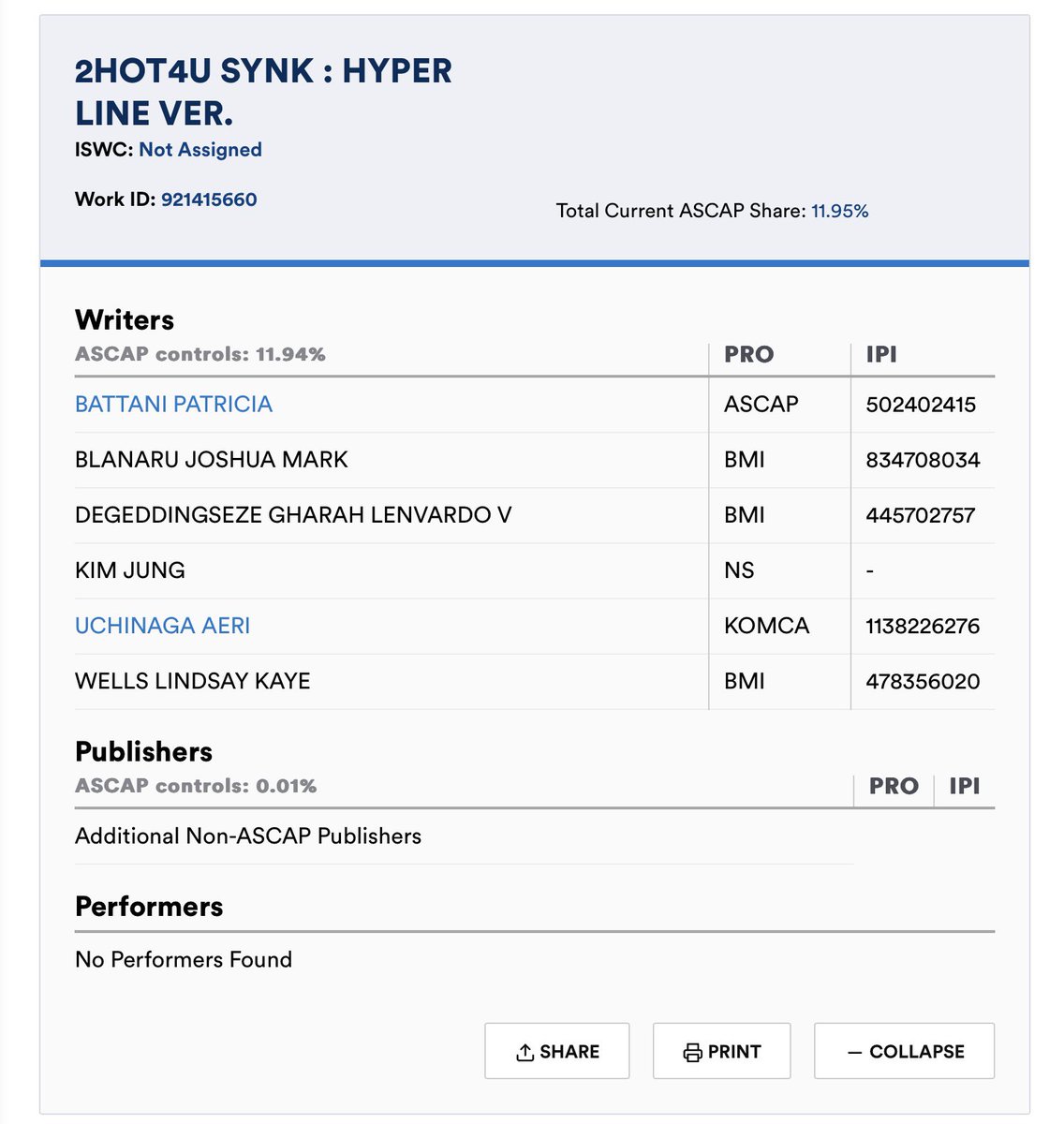 Two versions of 2HOT4U are registered!