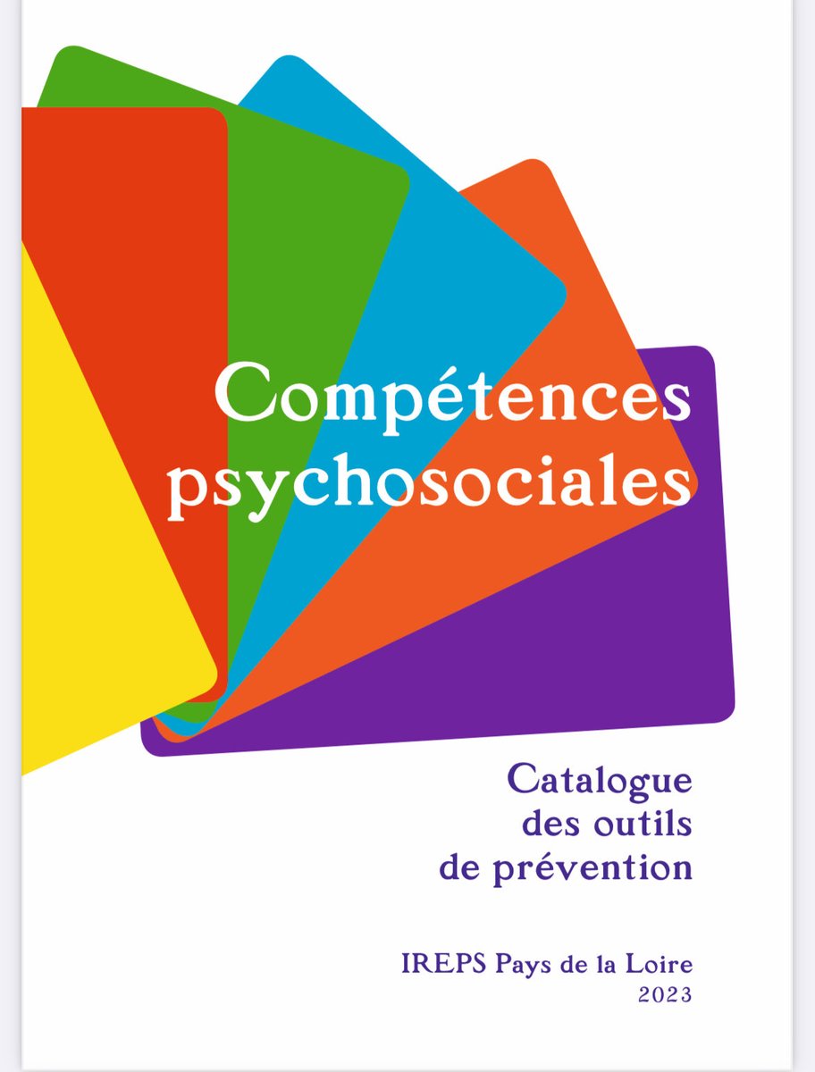 Mine d’or pour les #enseignants, #aesh, #CPE, #perdir, #parents ⭐️

Ce catalogue élaboré par <a href="/IrepsPdL/">Ireps PaysdelaLoire</a>⁩ recense 260 outils pour mettre en œuvre des actions favorisant le développement des compétences psychosociales #CPS 👍

irepspdl.org/_docs/Fichier/…

⁦<a href="/sandkh06/">Sandrine Khorn</a>⁩ 🙏