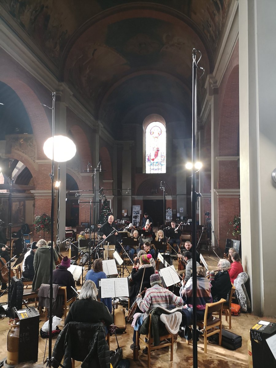 Woolly hats aplenty and great tunes, recording <a href="/Clive_Osgood/">Clive Osgood</a> works with <a href="/Polyphony_UK/">Polyphony</a> <a href="/BrittenSinfonia/">Britten Sinfonia</a> <a href="/StephenDLayton/">Stephen Layton</a> <a href="/ConviviumUK/">Convivium Records</a> ❄️