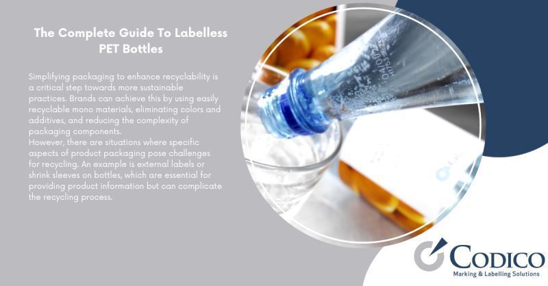 CodicoDist's tweet photo. #ICYMI 
Bottles without labels, commonly known as labelless or 'label-free' bottles, are crafted from a singular material like plastic or glass, eliminating the need for an external label or sleeve.  #Labelling #PETLabelling #EcoFriendlyProduction https://t.co/LS0kKqdyXW https://t.co/LZkgltigSp