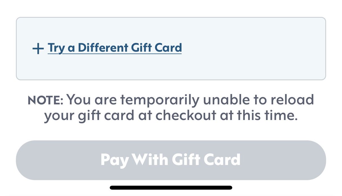 alaneady's tweet photo. Hey, @sonicdrivein  when are you going to fix your app so I can add funds to a gift card to complete a purchase (like it did before the latest update)? I currently have 3 gift cards on my account that I cannot use because the balance is too low. https://t.co/C5J2qPtfR4