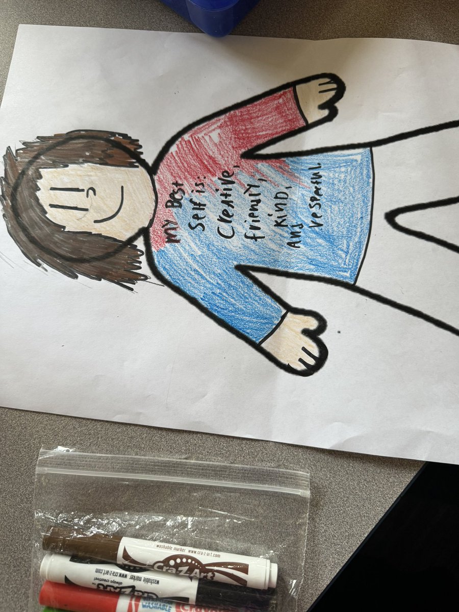 We in 5th grade are working on becoming our  best selves! As a class we want to be: kind, friendly, caring, motivated,  and  positive!  Now we are going to focus on the question: what strategies can you use to be  your best-self right now?  #RULERSEL