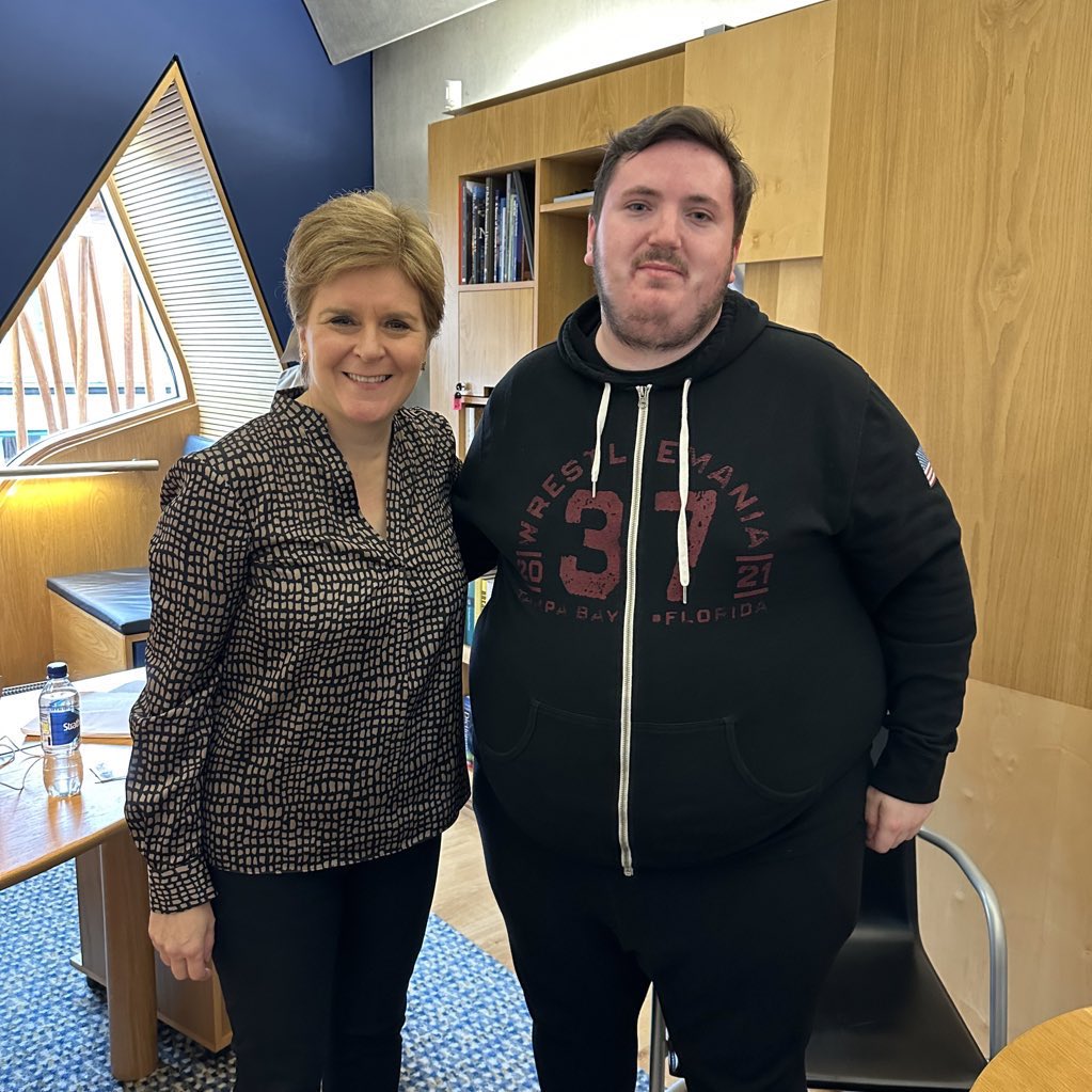 Last year I was invited to the Scottish Parliament to meet former first minister of Scotland Nicola Sturgeon it has been my ambition to meet her and share with her my story on how I came to live in Scotland and thank her for all she did during the pandemic.