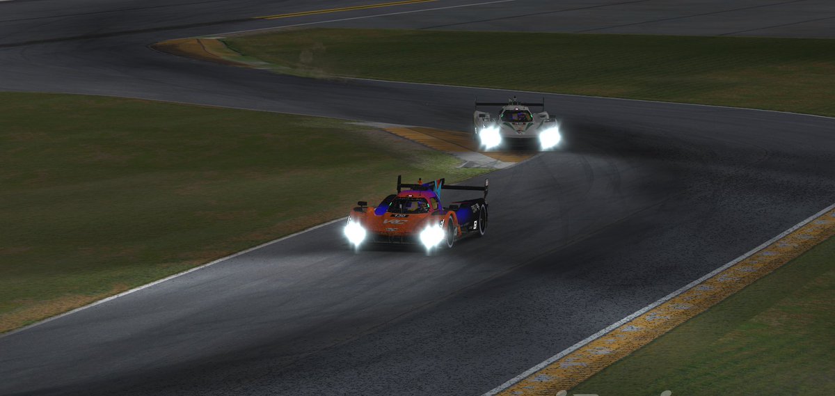 #iRacing | Daytona 24h Update 

🏁 After 8 hours of racing, all three drivers have already taken the wheel and everything is going swimmingly. 

Current position : P3 🔥

#GoMentalism
#WeFigureAsOne