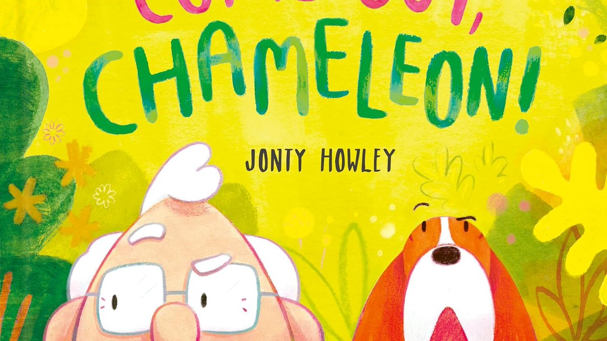 🐶A new Cover Lover Saturday is now up on my blog! Today: Come Out, Come Out, Chameleon! by Jonty Howley!😂 twirlingbookprincess.com/2024/01/cover-… #bookbloggers #blogging #coverlove #picturebook #cute #funny #childrensbooks #booktwt #BookTwitter #TRJForBloggers #bloggerstribe #bloggersunitedx