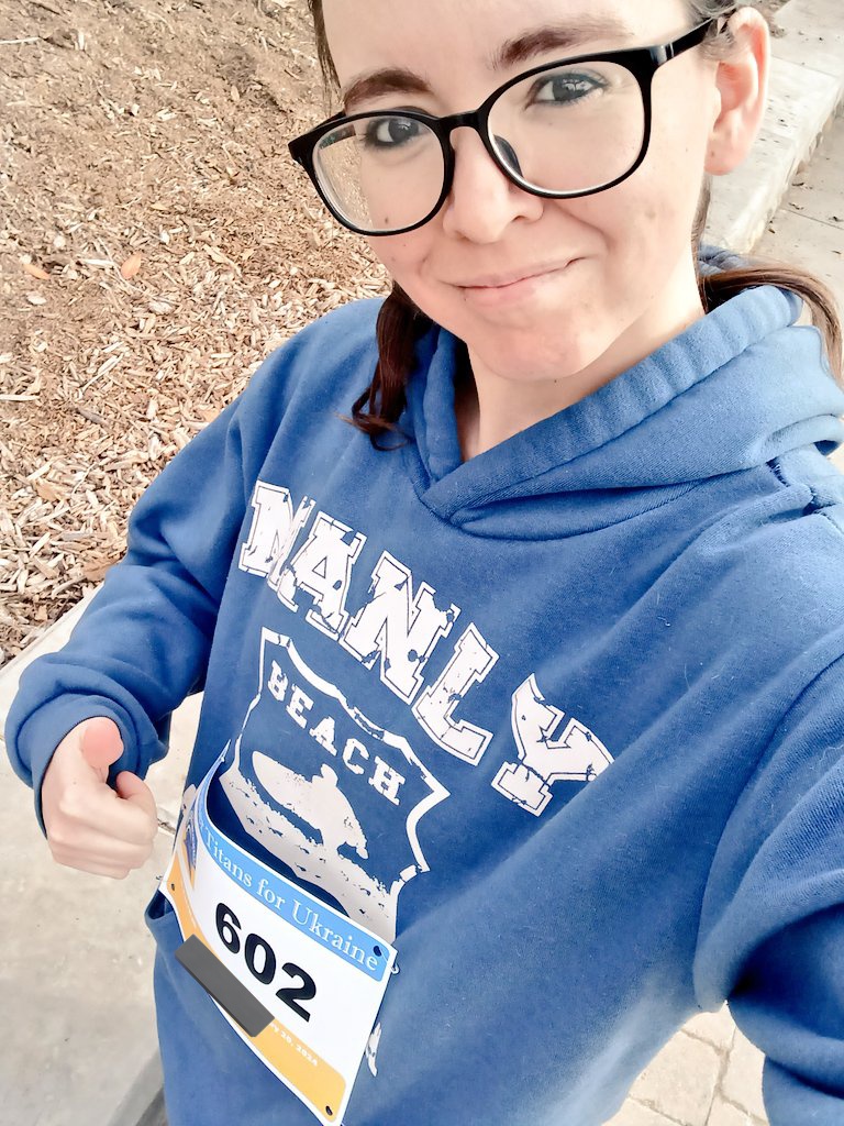 maybesamday's tweet photo. I did a smaller fundraiser 5k ran by a local high school and it was.. an experience. 
They didn't provide water within the race, so I ended up with a pretty bad cramp and had to walk for a bit. 
But I still finished in 33 minutes! https://t.co/PwxjyYRhBS