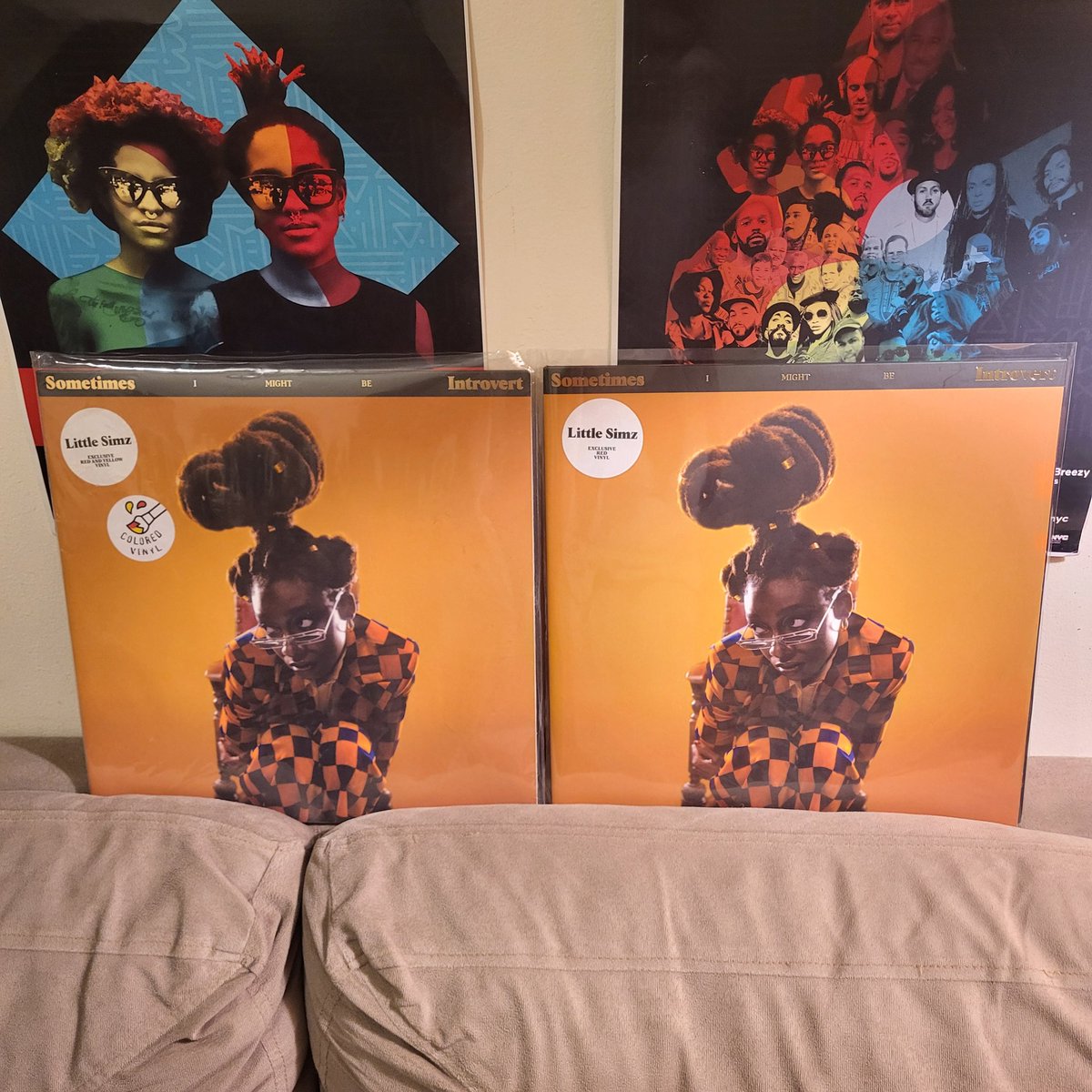 beyondbinary91's tweet photo. Ya'll know I just had to have two copies of Sometimes I Might Be Introvert. #LittleSimz #SometimesIMightBeIntrovert #SIMBI https://t.co/F0dKoTIiEU