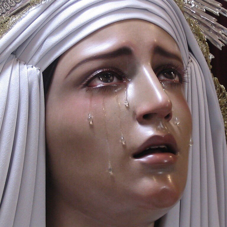 porcel444in's tweet image. catholic art and specially these depictions of the virgin amaze me every time i see them because the pain and sorrow is so intrinsically emotional and detailed