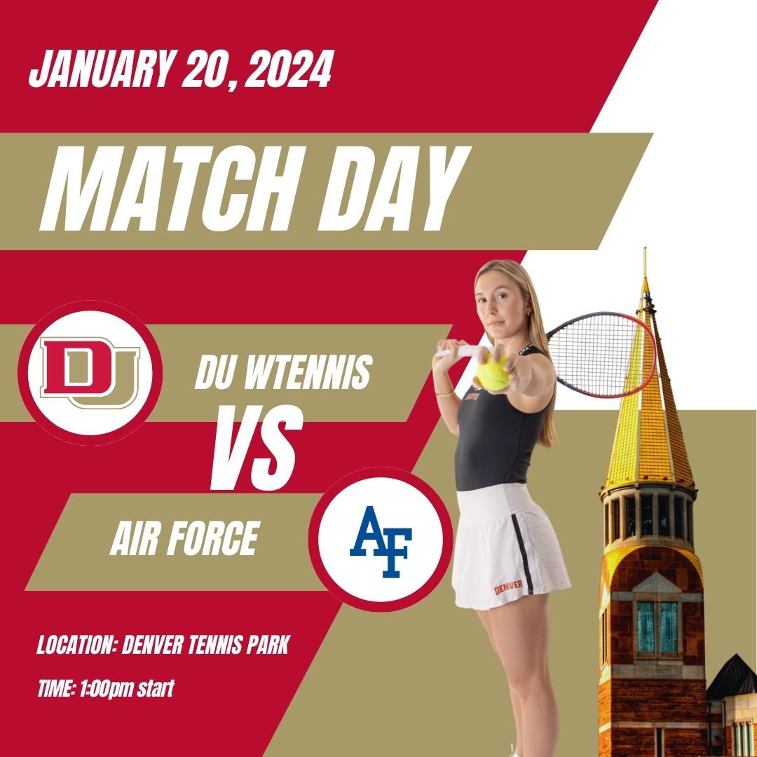 @DU_WTennis take on in state rivals Air Force