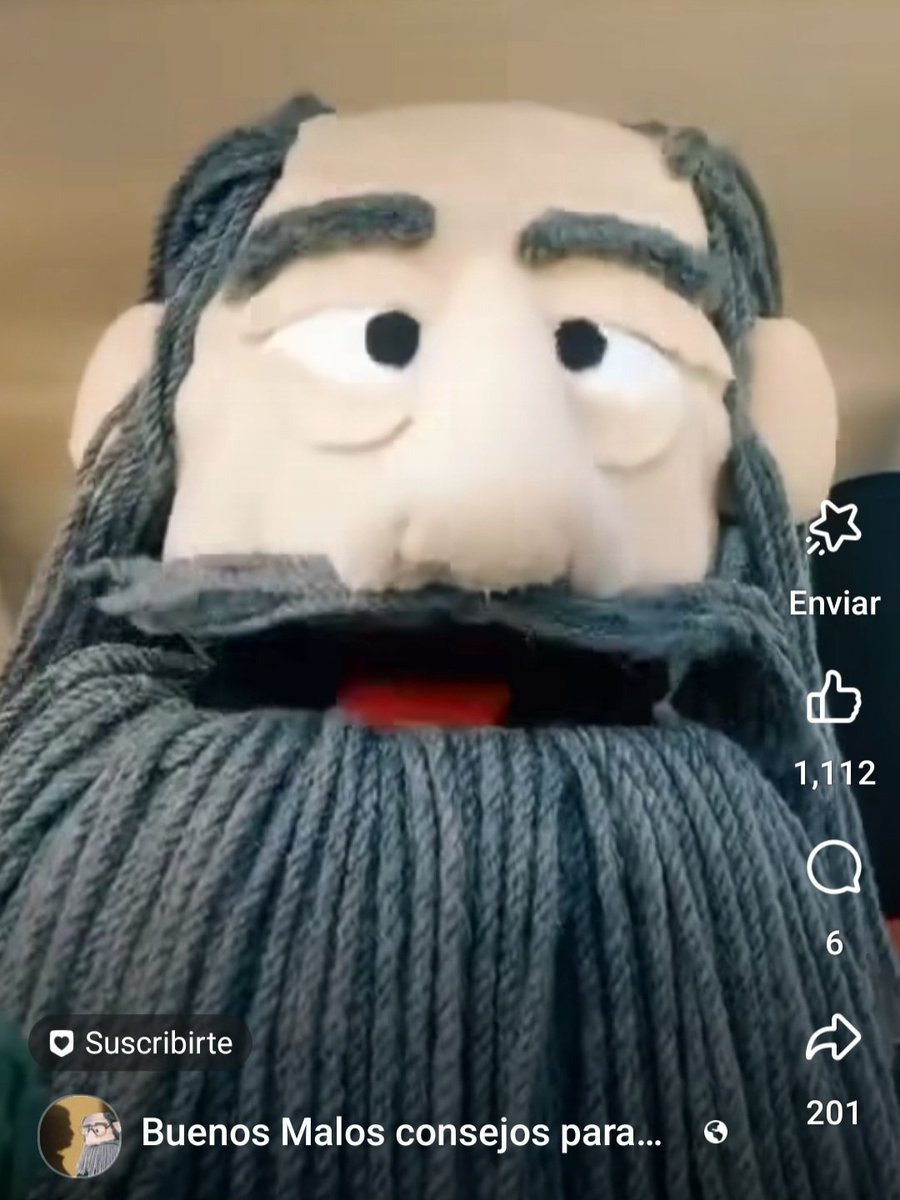 Vicmtzp's tweet photo. Wey, una marioneta te da los mejores consejos de vida https://t.co/7iKWmWnUVA