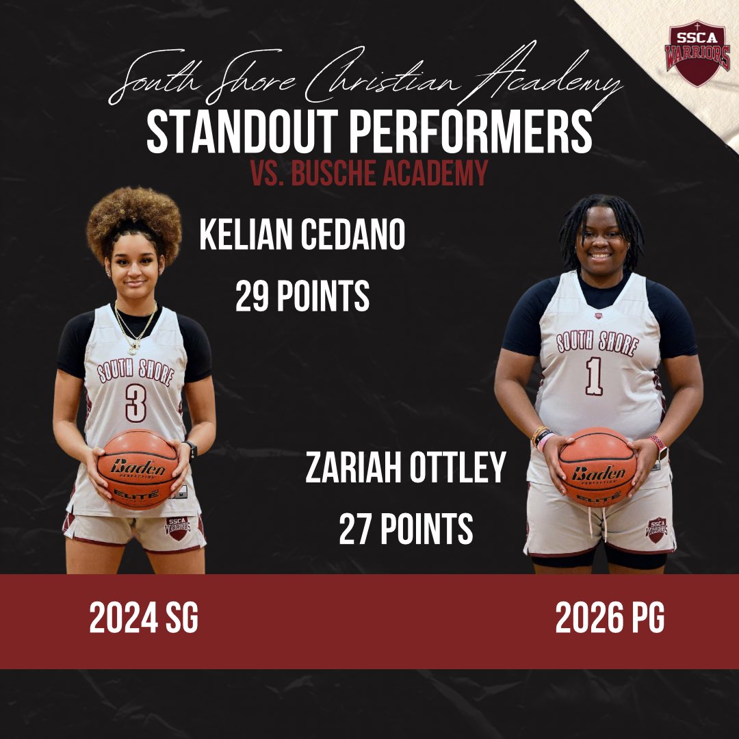 Standouts from Fridays win against Busche Academy ‼️

▫️ @zariahh19 
▪️ @keliancedano 

<a href="/CoachDevHill1/">CoachDevHill</a> <a href="/SheGotGame7/">She Got Game Classic</a> <a href="/InsiderExposure/">InsiderExposure</a> <a href="/NYGHoops/">NYGHoops</a>