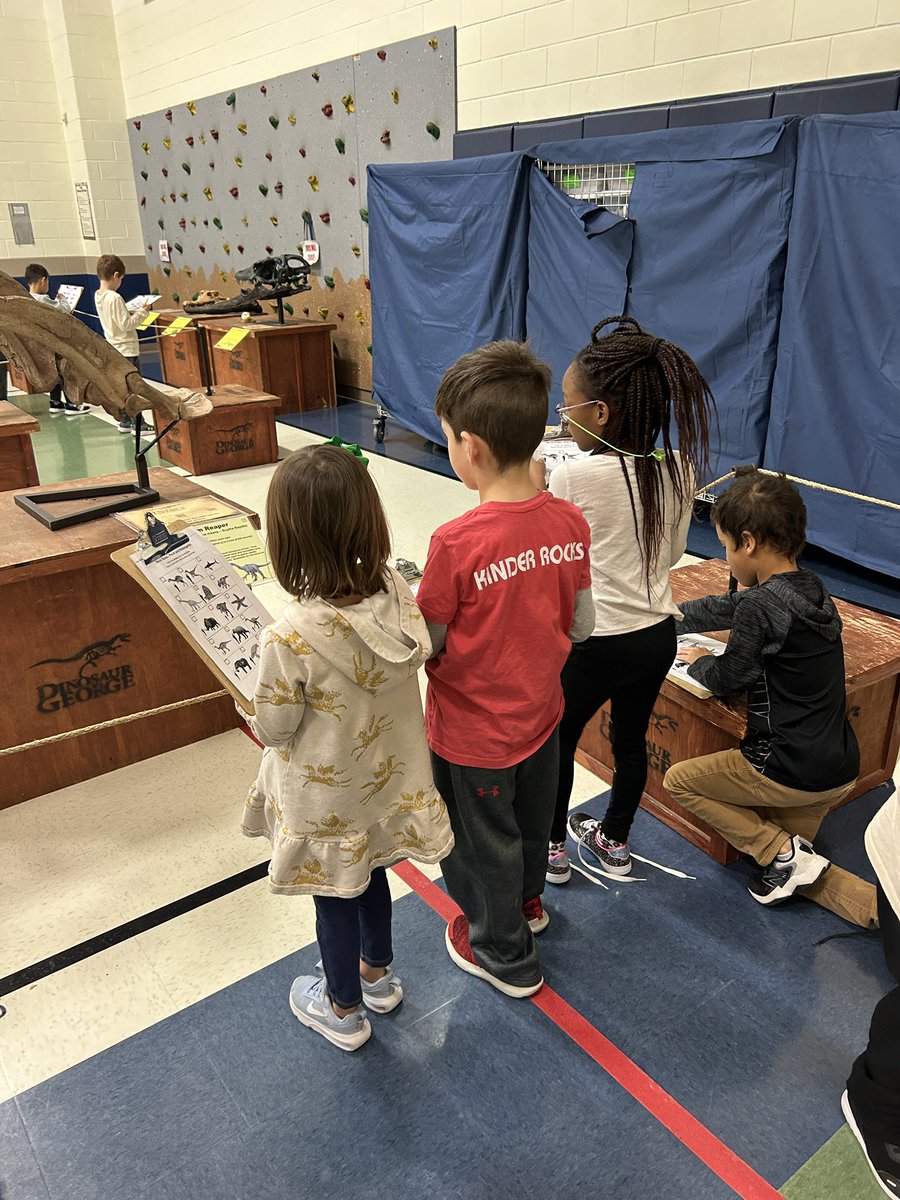 We had so much fun with Dino George in-school field trip yesterday!! Thankful for our <a href="/McClurePTO/">McClurePTO</a> for this experience 🥰