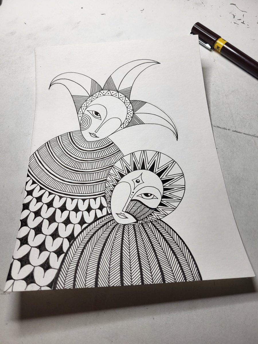 lottaskimo's tweet image. Dessin du soir...
#dessin #drawing