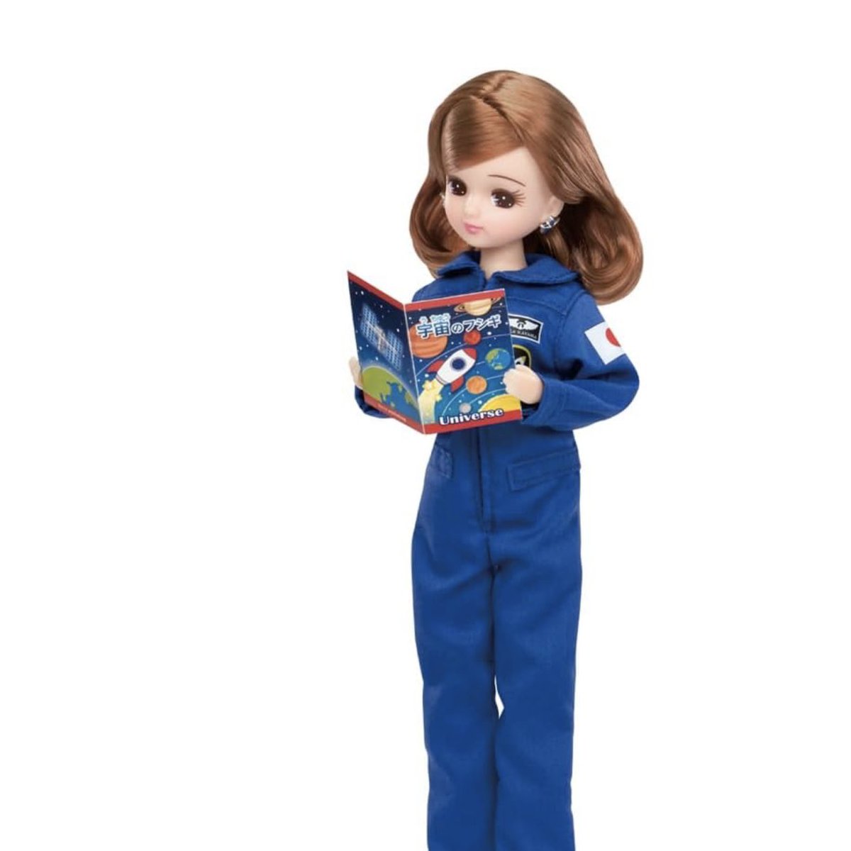 JapaninSpace's tweet photo. Japan’s #Barbie Takara Tomy Licca-chan Doll, Astronaut Licca-chan https://t.co/CVEfTNMMud