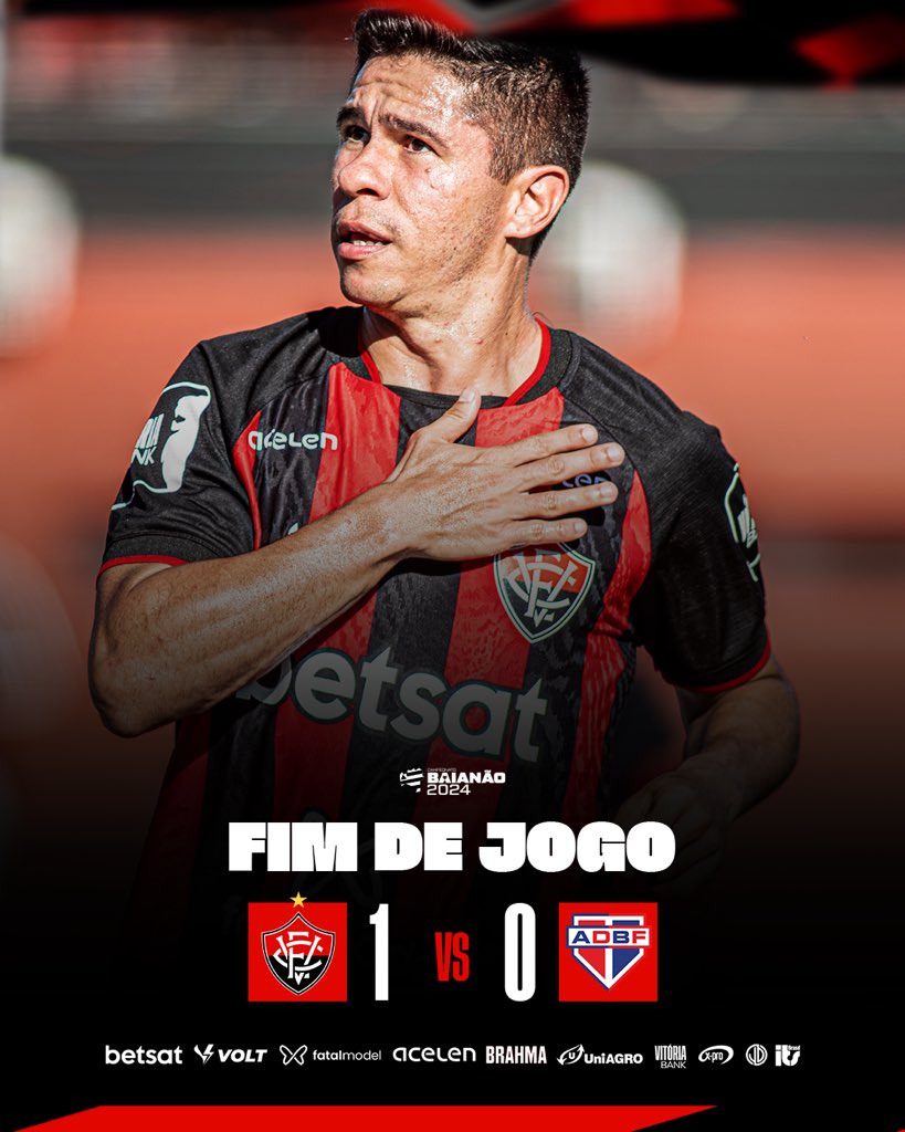 ECVitoria's tweet photo. VITÓRIAAAAAA DO VITÓRIAAAAAAAAAAAA!!!!!!!!! ❤️🖤🦁
NO PRIMEIRO JOGO DO ANO NO BARRADÃO, O LEÃO VENCEU O BAHIA DE FEIRA COM GOL DE OSVALDO!!!  VAMOOOOS! 

📸: @victorfotos 

#PegaLeão #PorNossaHistória https://t.co/6SBoyOJn45