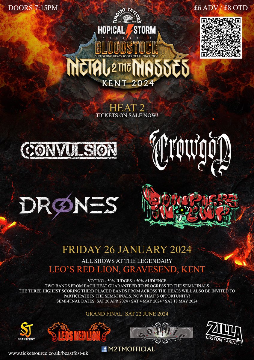 WarriorHeadz's tweet photo. ๐๐๐๐๐ญ ๐จ๐ฃ 285 @WarriorHeadz M2TM 2 SPECIAL. Mon 22/01/24 @DealRadio https://t.co/OioXJ4ePZm 19-20 hrs UK time. Music: @PRYMAUK #crowgod #evernorth #drones @ExaThrash #poinlessintent #gatesopen #covulsion #beyondthehate and #crownshift. Tune in and rip knob the off! https://t.co/wbyiTDNnfD