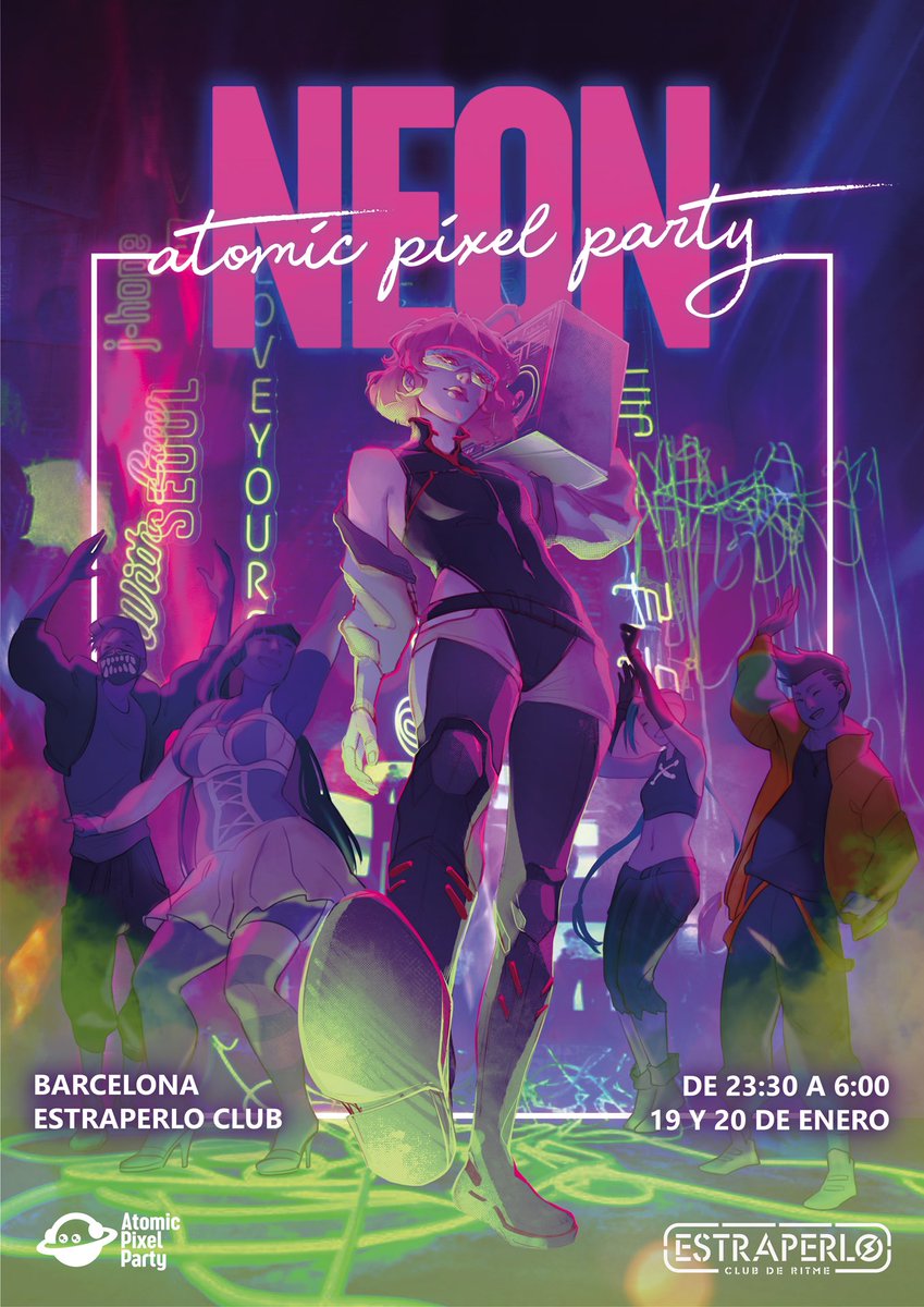 RamenParaDos's tweet photo. Ayer comenzó la temporada de fiestas Neón de @AtomicPixelES en @EstraperloClub 🙌🏻 ¿Asistiréis a la fiesta otaku de esta noche? 🪩🕺🏻
#AtomicPixelParty https://t.co/xKfESXbHVC