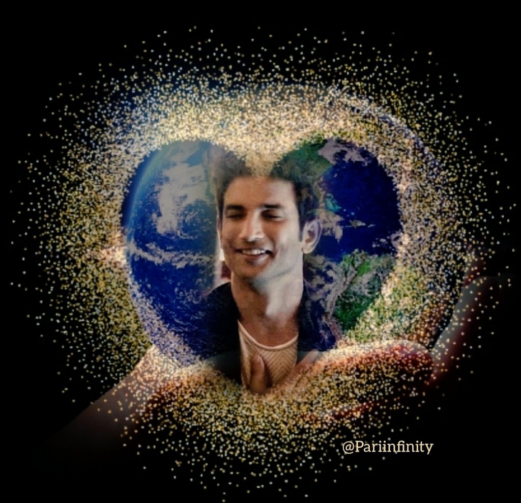 'I said, 'I would never fall unless it's you I fall into' I was lost within the darkness, but then I found him I found you...' ... where you took my hand, And lead me to Your Universe, Where I belong, Where the Stars are Your Birthday candles 🪄 Happy Sushant Day ♥️