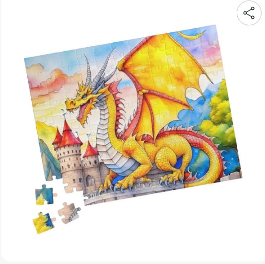 inspire-studio.printify.me/product/5083127
Dragon castle Puzzle, a gift for dragon lovers (110, 252, 520, 1014-piece) #jigsawpuzzle #puzzle #dragonpuzzle
#puzzle #puzzlegames  #Dragon #dragoncastle