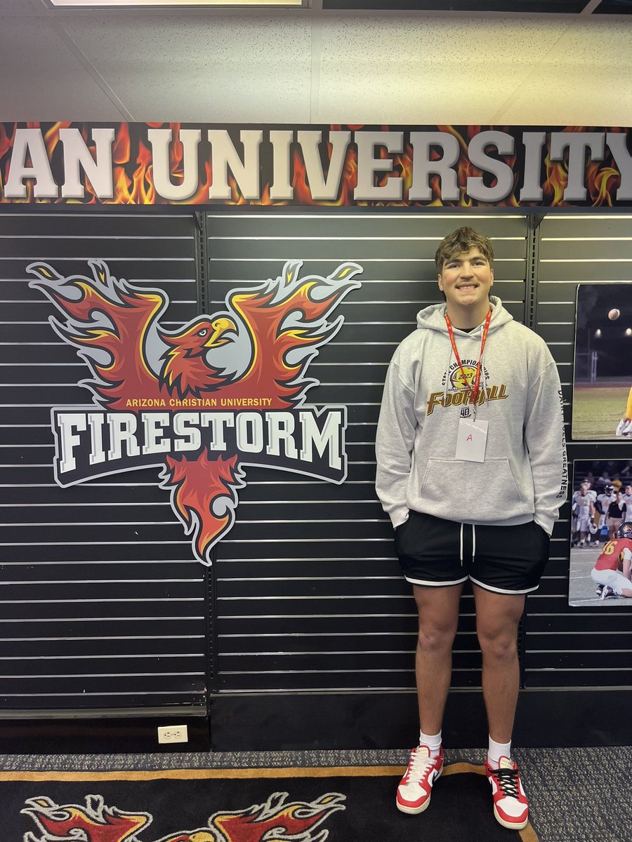 SimonGifford49's tweet photo. Thanks @firestormfb for a great Official Visit! @Sorrell2519 https://t.co/RHSbFOceKi