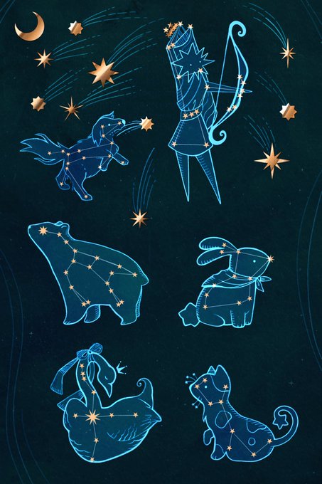 「constellation moon」 illustration images(Latest)