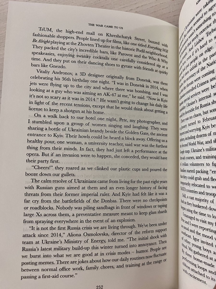 Two years ago, here’s what it was like in Kyiv, as Russia was gearing up for its full-scale invasion of Ukraine. Surreal to think back about that time and recall how things were. Here’s a part of one of the chapters from my book, The War Came To Us. bloomsbury.com/uk/war-came-to…