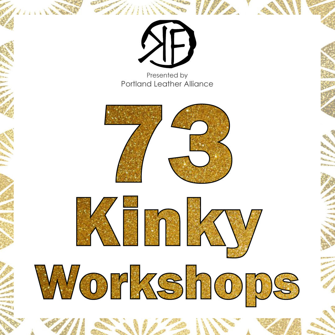 KinkFest 2024 will have 73 workshops on a WIDE range of #kinky #bdsm topics.

See them all and register: kinkfest.org/workshops.php