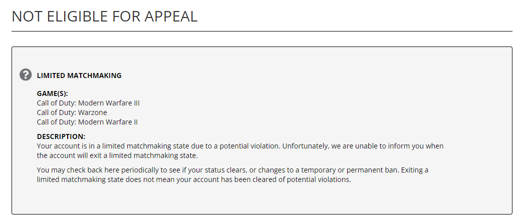 NOOOOOOOOOOO <a href="/ATVIAssist/">Activision Support</a> <a href="/Activision/">Activision</a>