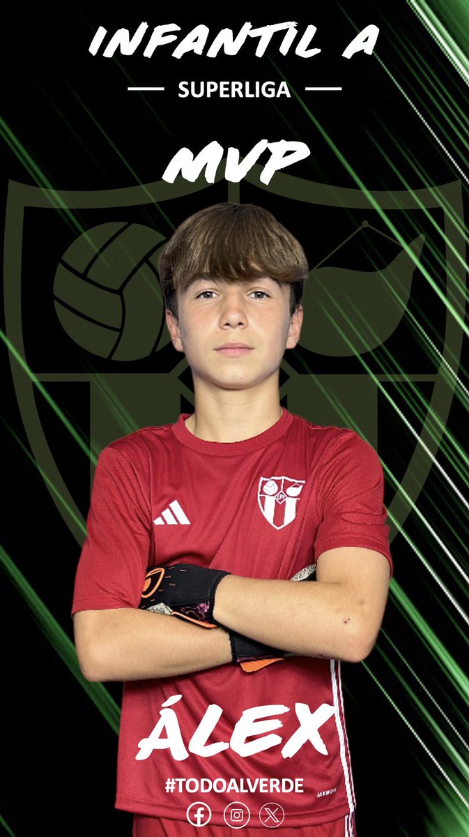 PERISO C.F. (@perisocf) on Twitter photo INFANTIL A | Victoria de los chicos de <a href="/carlosdlf7/">Carlos Roa</a> frente al <a href="/RayoVallecano/">Rayo Vallecano</a>
Álex elegido como MVP del partido
¡ENORMES! 👏🏻💪🏻
#TODOALVERDE💚🖤 INFANTIL A | Victoria de los chicos de <a href="/carlosdlf7/">Carlos Roa</a> frente al <a href="/RayoVallecano/">Rayo Vallecano</a>
Álex elegido como MVP del partido
¡ENORMES! 👏🏻💪🏻
#TODOALVERDE💚🖤