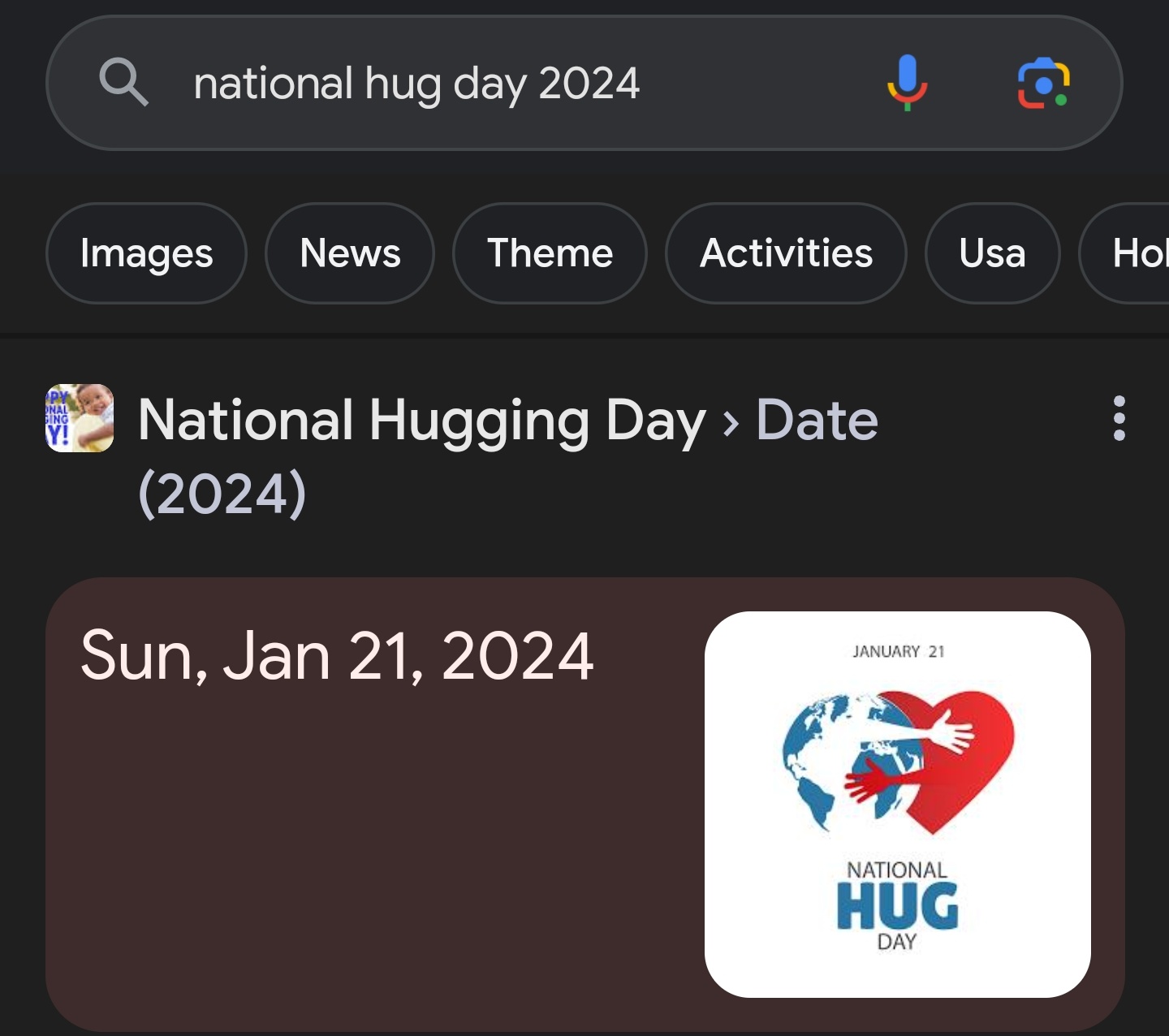 When Is National Hug Day 2024 Date Chere Deeanne