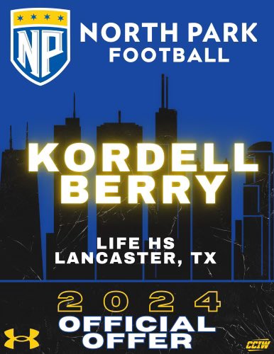 b_kordell's tweet photo. After a great visit and conversation with @CoachRook I am blessed to receive the opportunity to continue my education and athletic career at North Park University‼️‼️
@CoachRiepe @LHSWMustangFB @coachlinscomb14 @ChevisBernard https://t.co/y4A4IMjvWW