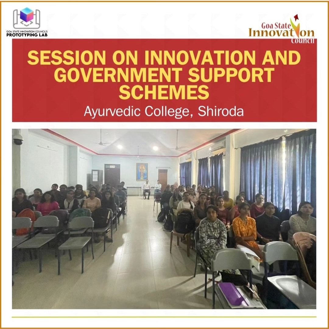 gsinc_goa's tweet image. A power-packed session delving into the world of innovation and government support schemes, inspiring 38 bright minds.

#GSInCInnovation #3DPrintingMagic #PersonalizedKeychains #GoaInnovationHub #TechInGoa #InnovateGoa #GoaTechScene #GoaInnovators #GoaTechCommunity