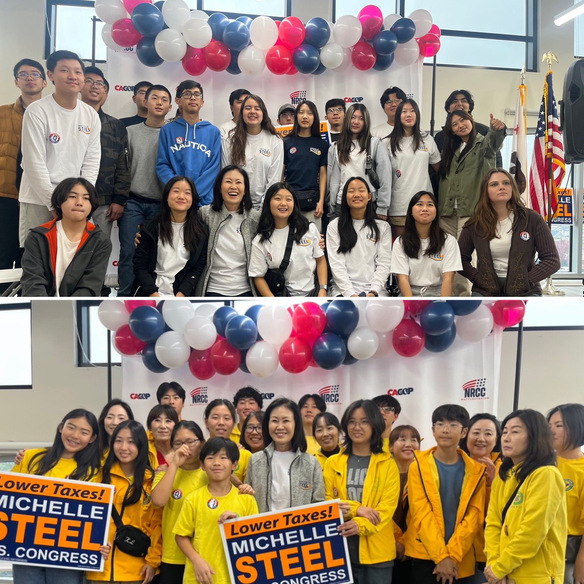 Today we celebrated the Grand Opening of our new NRCC office in #BuenaPark. 🍊Orange County🍊stands strong w/#MichelleSteel and together, we will keep the OC RED and #BeatBiden in 2024. #Steel #BankYourVote